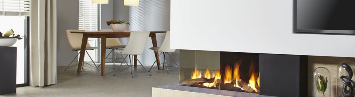 Gaskamin Metro 100XTL Eco Wave 3 Seitig