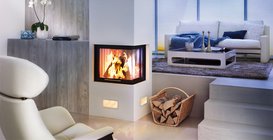 Heizkamin Varia 2R-55 Holzheizherd Holzkamin Holzherd