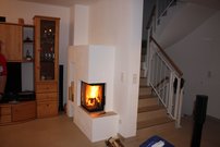 moderne Kamine, Gas oder Holzfeuerung