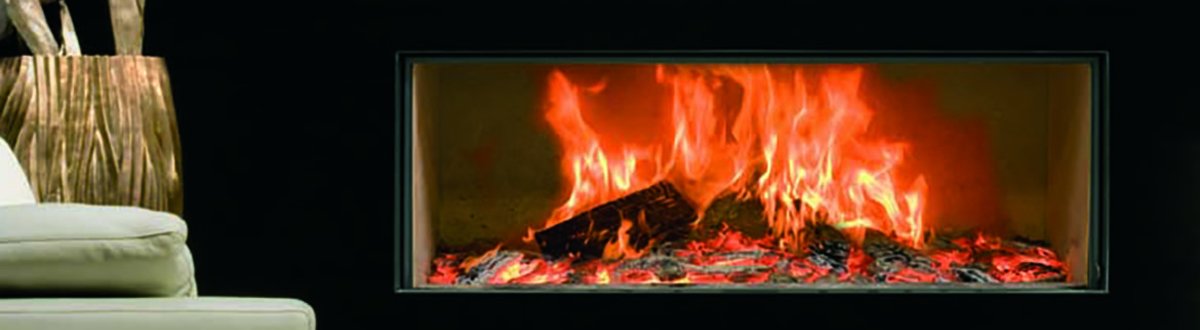 Heizkamin W120/38F Kalfire Holzkamin