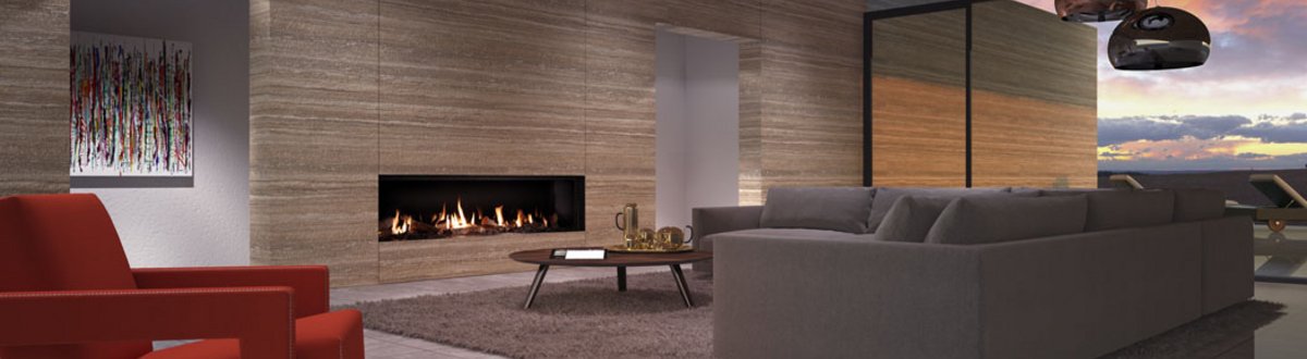 Gaskamin Metro 200XT Eco Wave Frontsicht