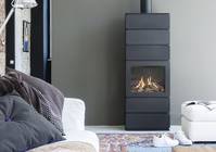 Gaskamin Blokhus Modell freistehender Gaskaminofen