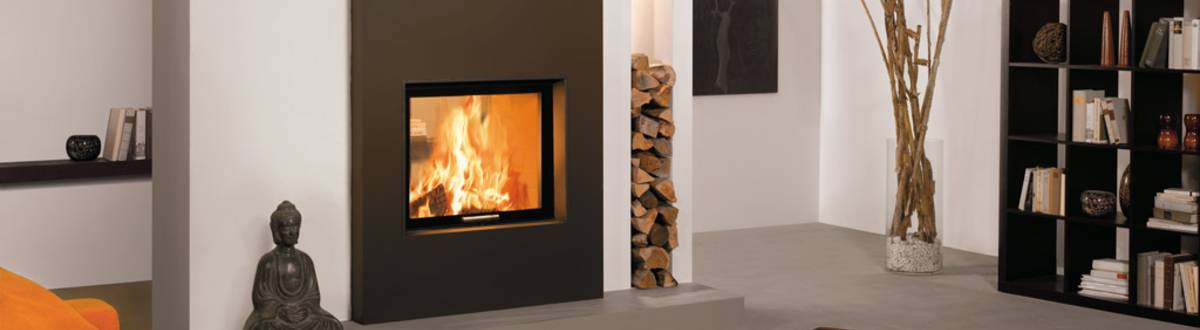 Varia FDh H2O Heizkamin Holzheizherd Holzkamin Holzherd