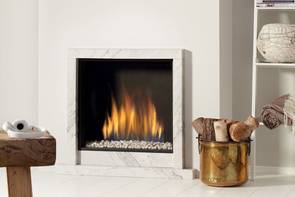 DRU Fire Gaskamine, Gasheizherde