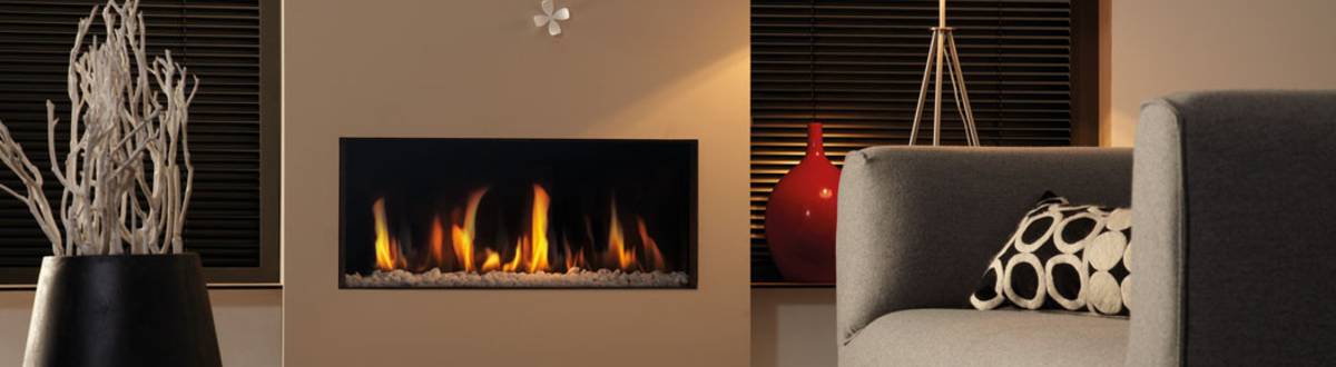 Gaskamin Metro 80XT Eco Wave Frontsicht