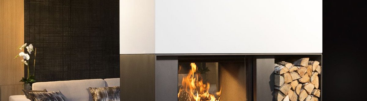 Heizkamin W80/52T Kalfire Holzkamin